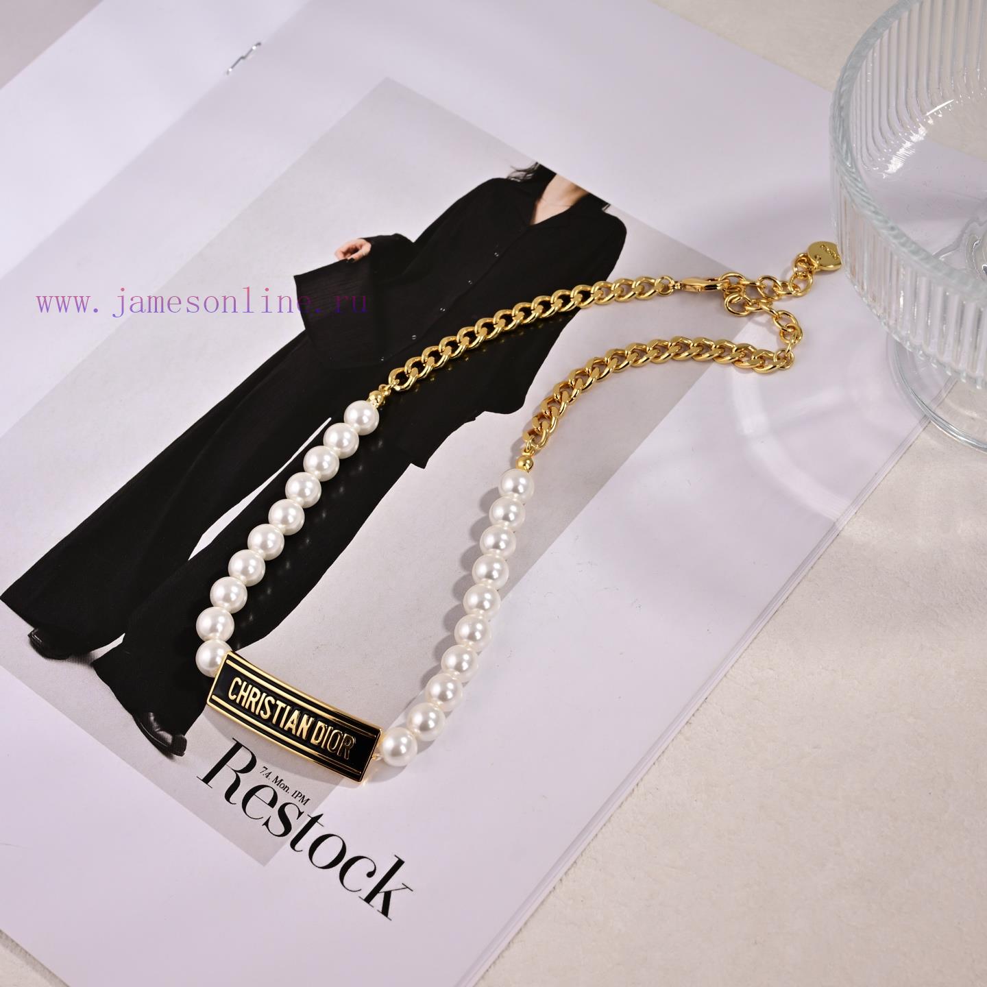 Dior's New Necklace Beloved By Top Tier Brands Is A Metal Texture Counterattack Version With A 7qm6355e - Image 2