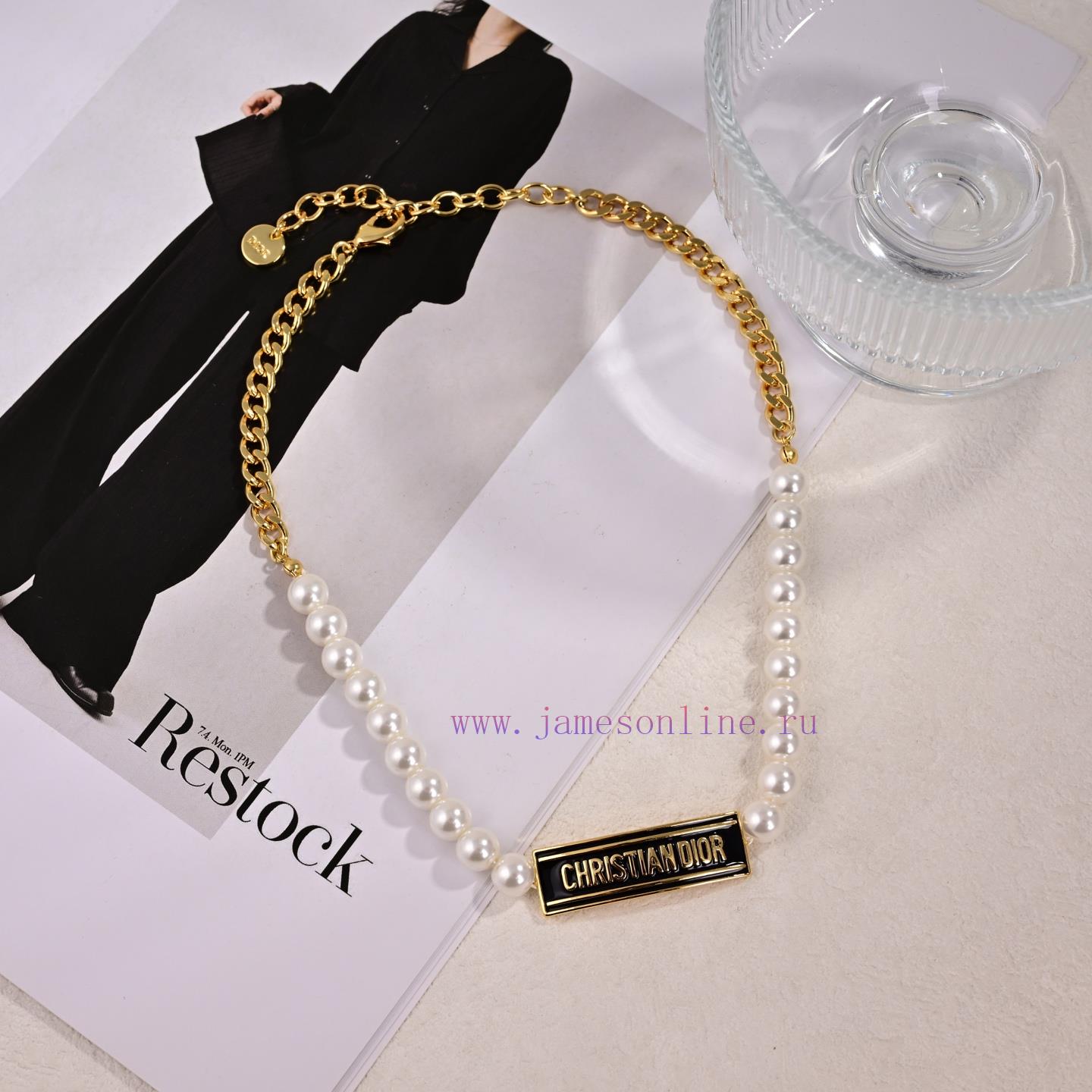 Dior's New Necklace Beloved By Top Tier Brands Is A Metal Texture Counterattack Version With A 7qm6355e - Image 5