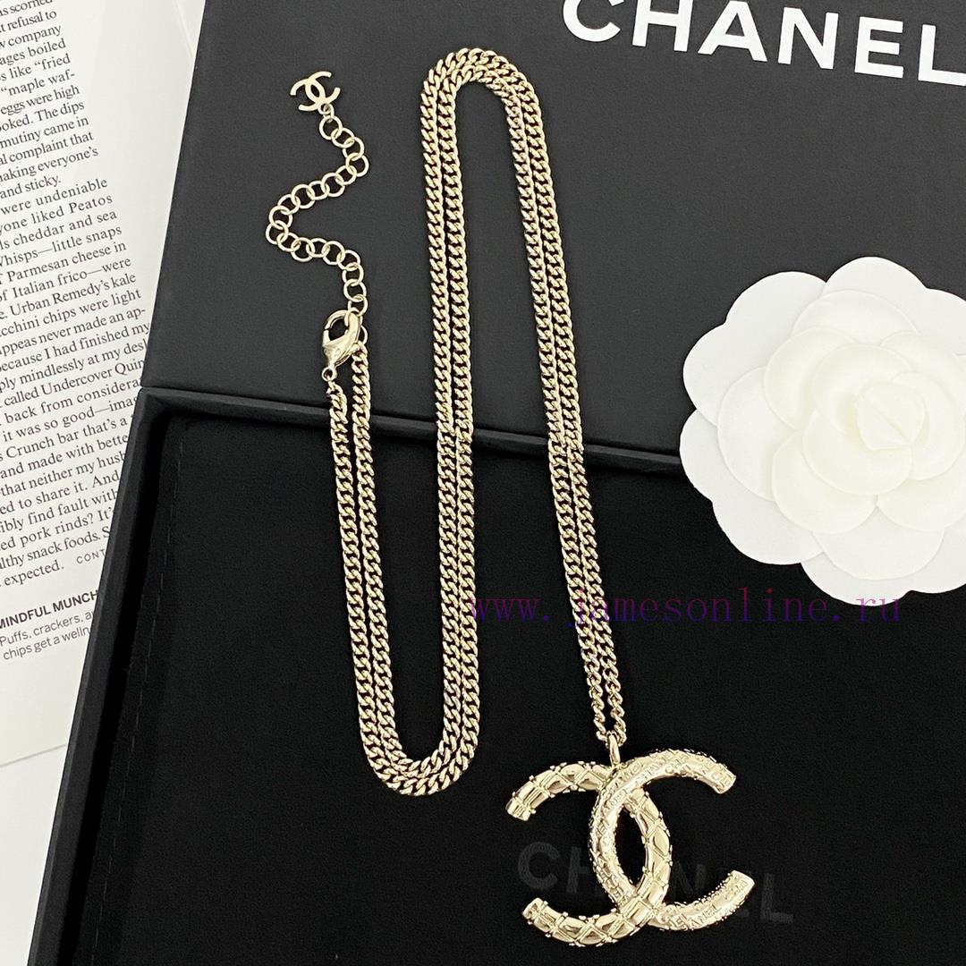 Code N810Chanel Necklace Hot Selling Item Hits New Consistent Zp SynchronizedCHAN 24 Large Gold pn1rhell - Image 4