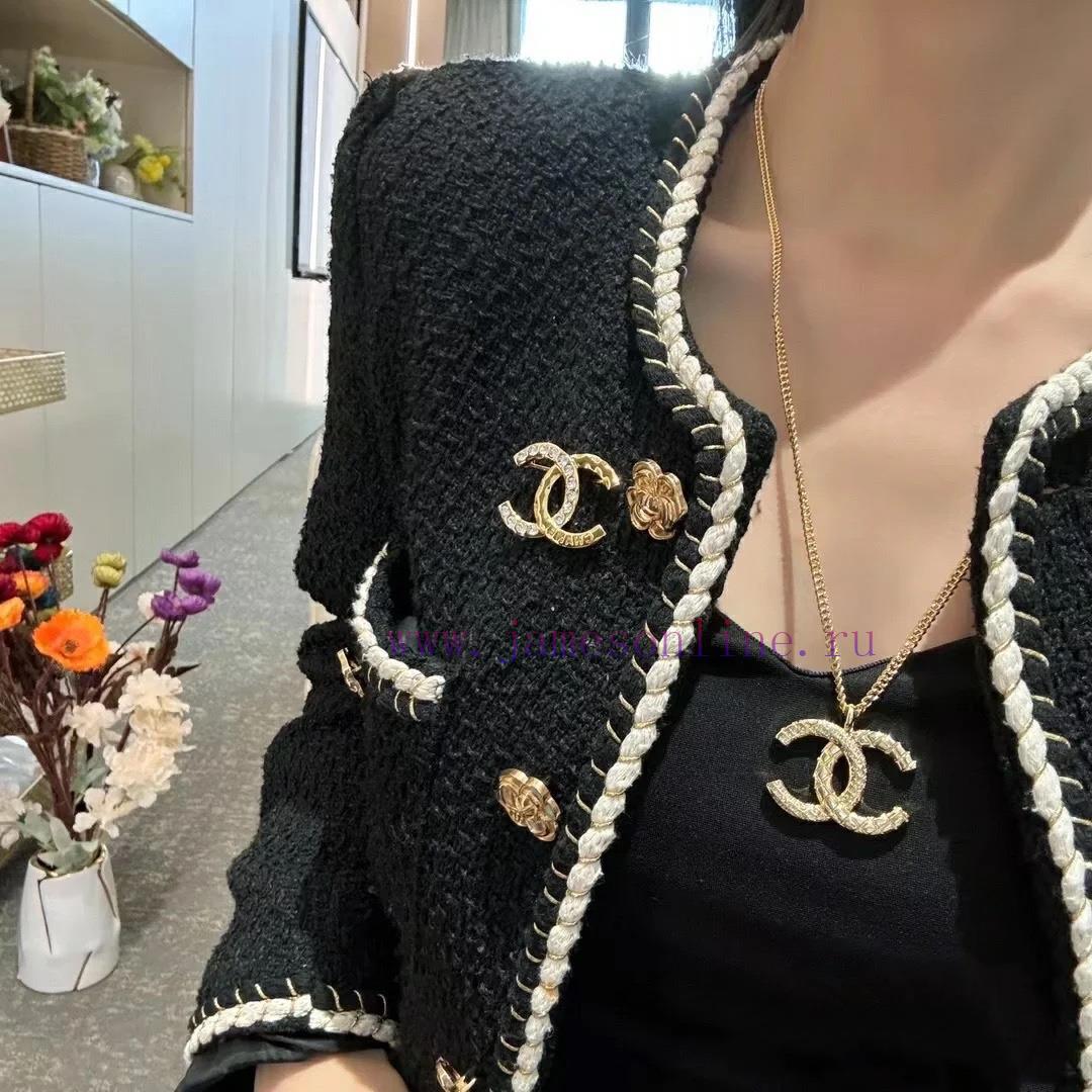 Code N810Chanel Necklace Hot Selling Item Hits New Consistent Zp SynchronizedCHAN 24 Large Gold pn1rhell - Image 10