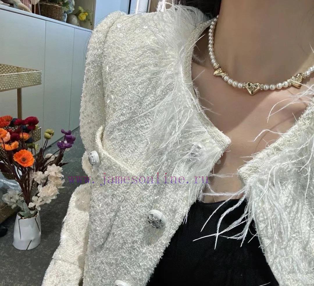 Code N807Chanel Necklace Sells Well And Hits New HeightsCHAN 24 Pearl Heart Choker Necklace🤩 Sw dl7okvjs - Image 9