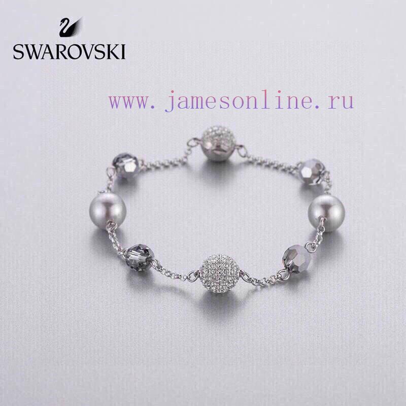 Authentic Swarovski Remix Full Diamond Magnetic Buckle Bracelet With Personalized Crystal Lucky l07f4shm
