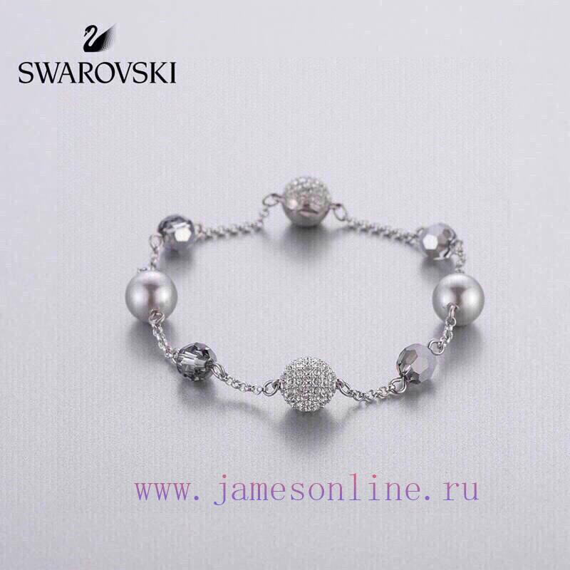 Authentic Swarovski Remix Full Diamond Magnetic Buckle Bracelet With Personalized Crystal Lucky l07f4shm - Image 2