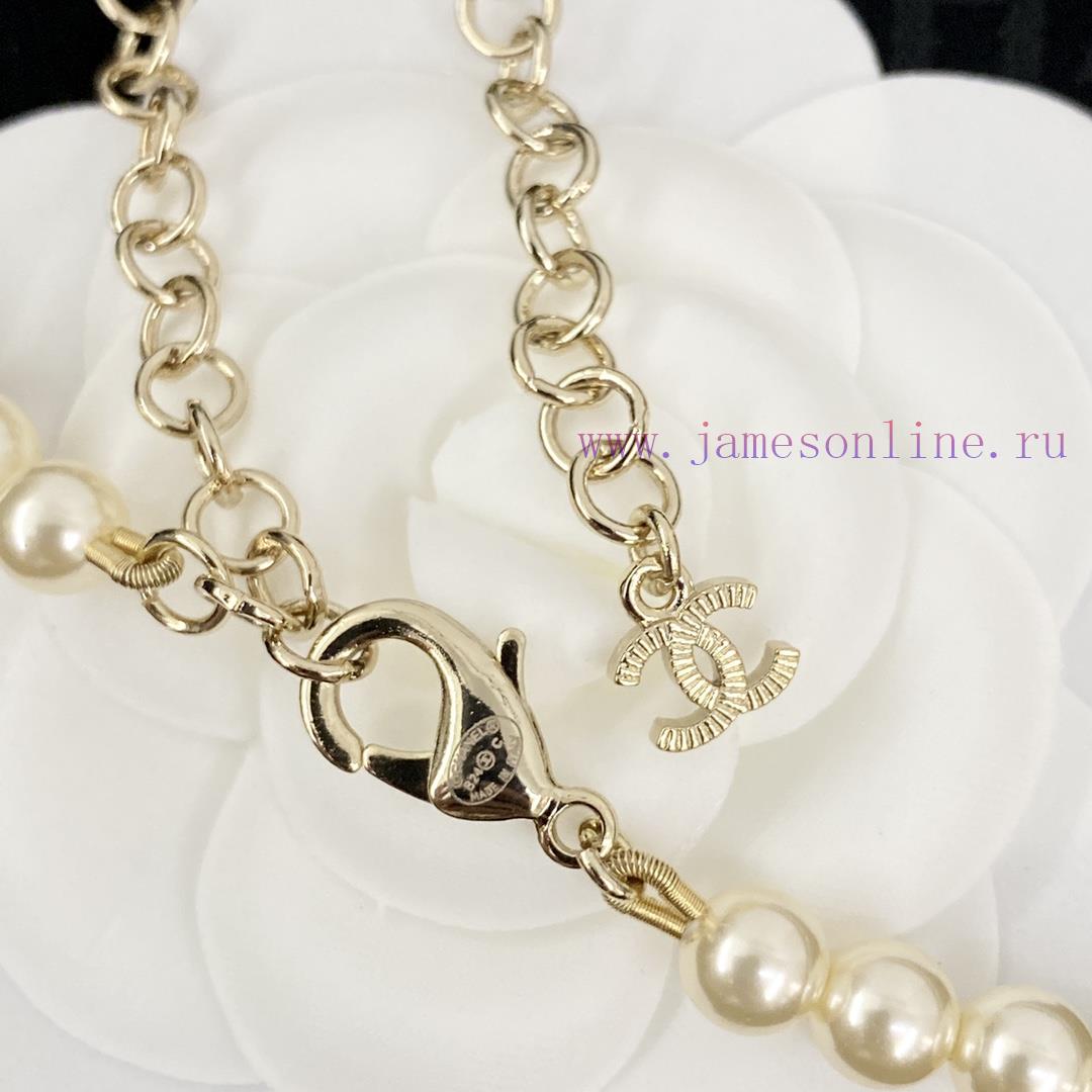 Code N816Chanel Necklace Sells Well And Hits New HeightsCHAN 24 Milk White Love Pearl Necklace🤩 gawloqc0 - Image 8