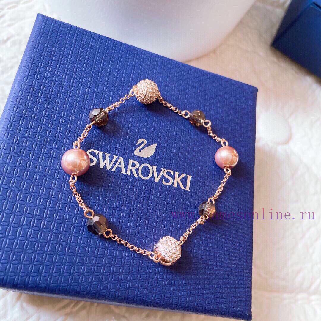 Authentic Swarovski Remix Full Diamond Magnetic Buckle Bracelet With Personalized Crystal Lucky l07f4shm - Image 5