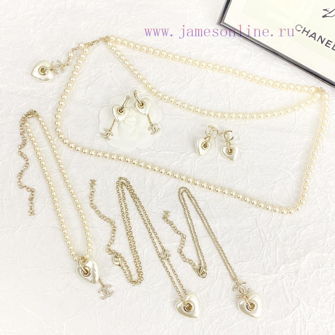 Code N816Chanel Necklace Sells Well And Hits New HeightsCHAN 24 Milk White Love Pearl Necklace🤩 gawloqc0 - Image 10