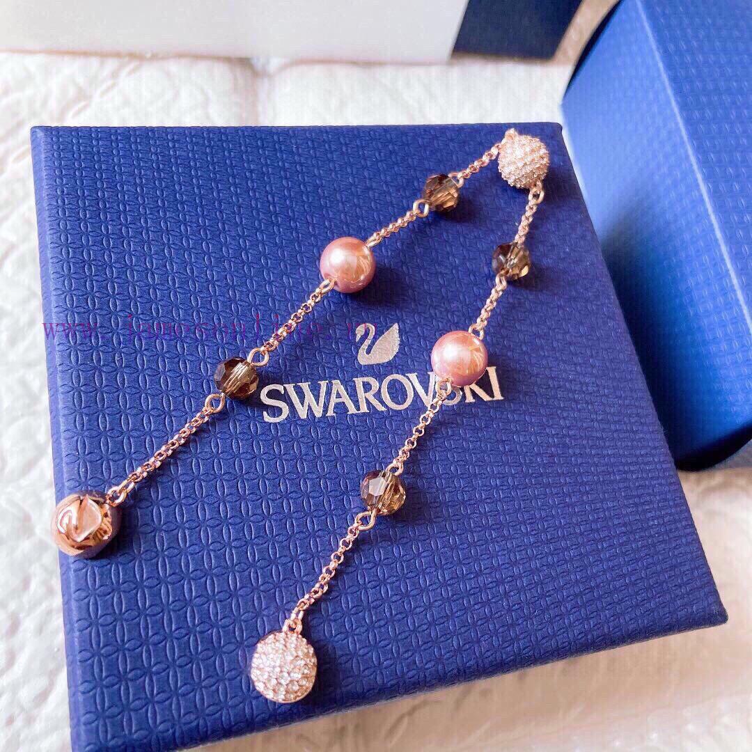 Authentic Swarovski Remix Full Diamond Magnetic Buckle Bracelet With Personalized Crystal Lucky l07f4shm - Image 7