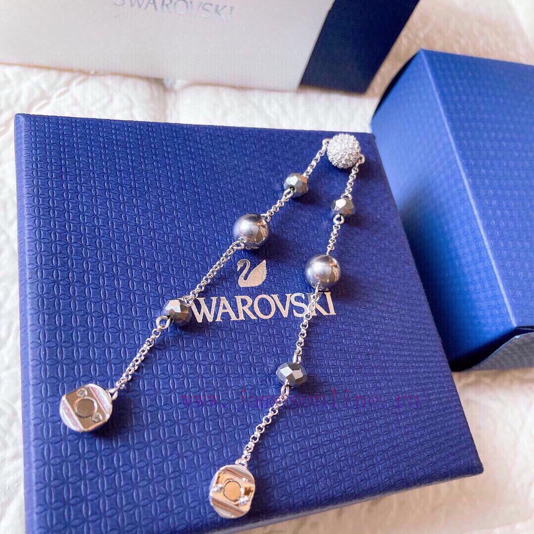 Authentic Swarovski Remix Full Diamond Magnetic Buckle Bracelet With Personalized Crystal Lucky l07f4shm - Image 8