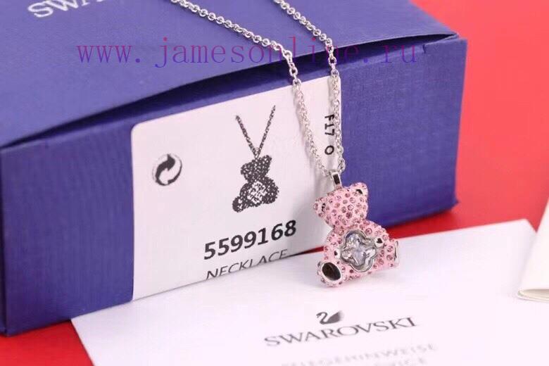 New Product Launched: Swarovski TEDDY Sparkling Teddy Bear Heartbeat Little Bear Women's Neckla 1o2fge0j - Image 10