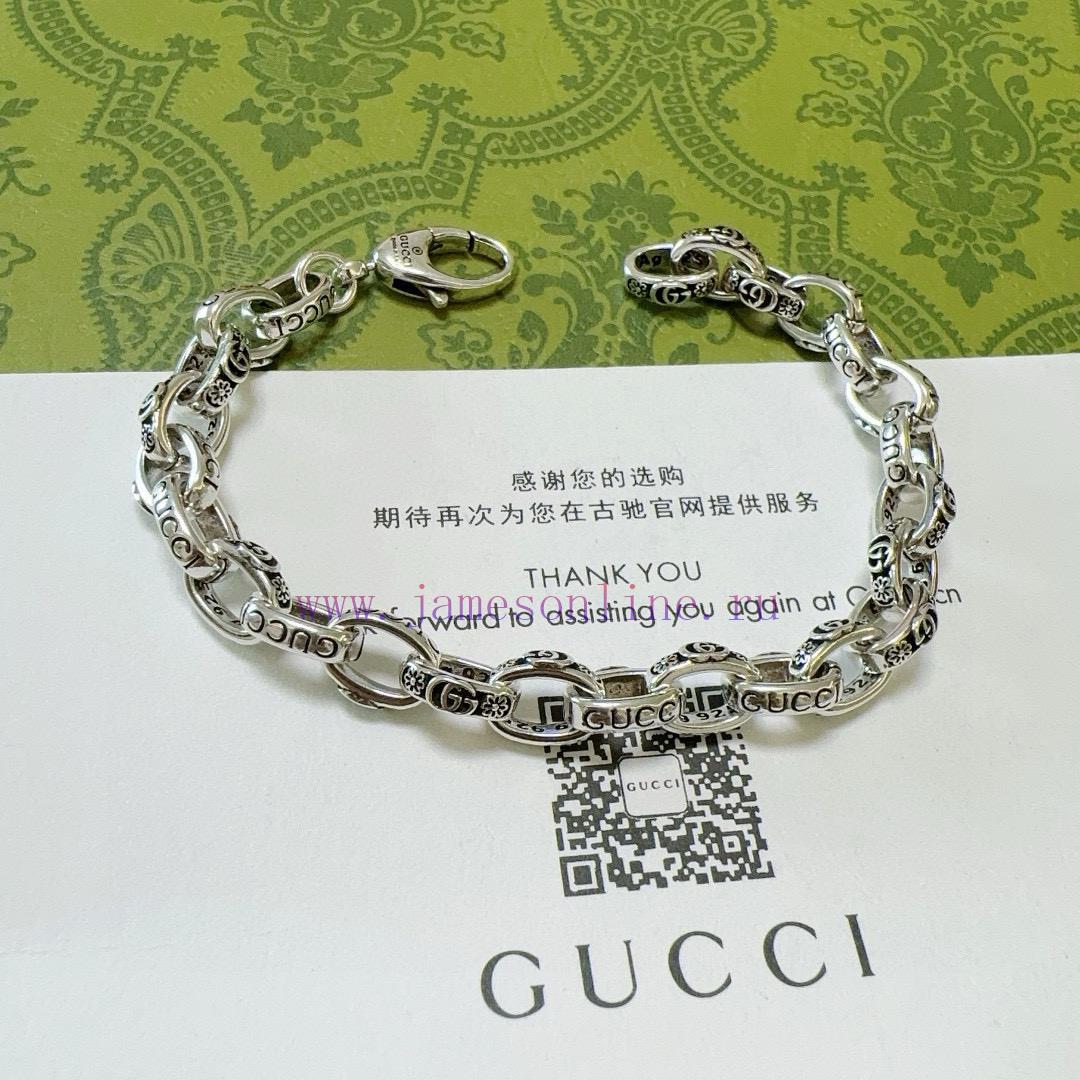Gucci Recommended 2025 Latest Release Gucci Bracelet Classic Style Exquisite Both Style And Tex 9e4hbren - Image 2
