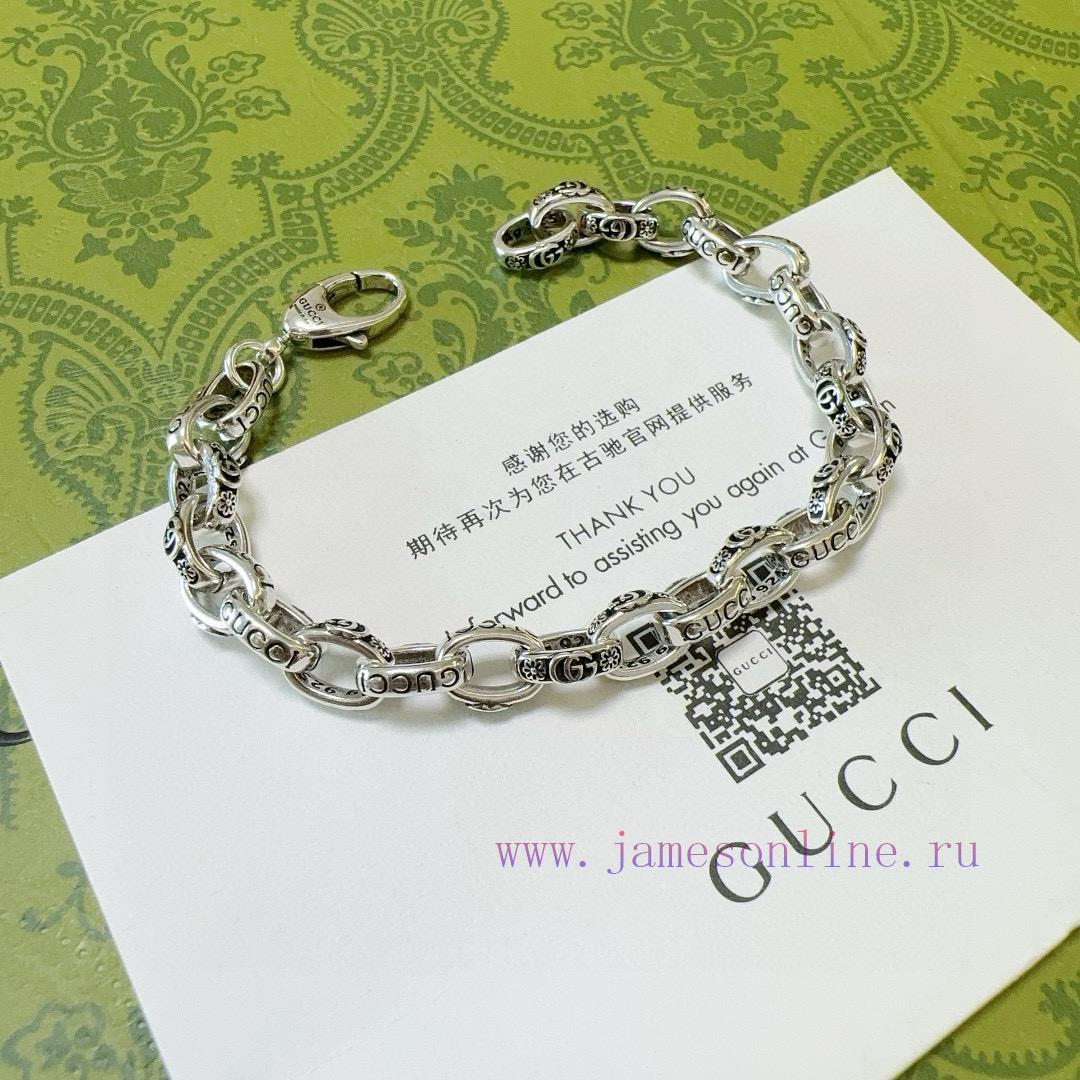 Gucci Recommended 2025 Latest Release Gucci Bracelet Classic Style Exquisite Both Style And Tex 9e4hbren - Image 5