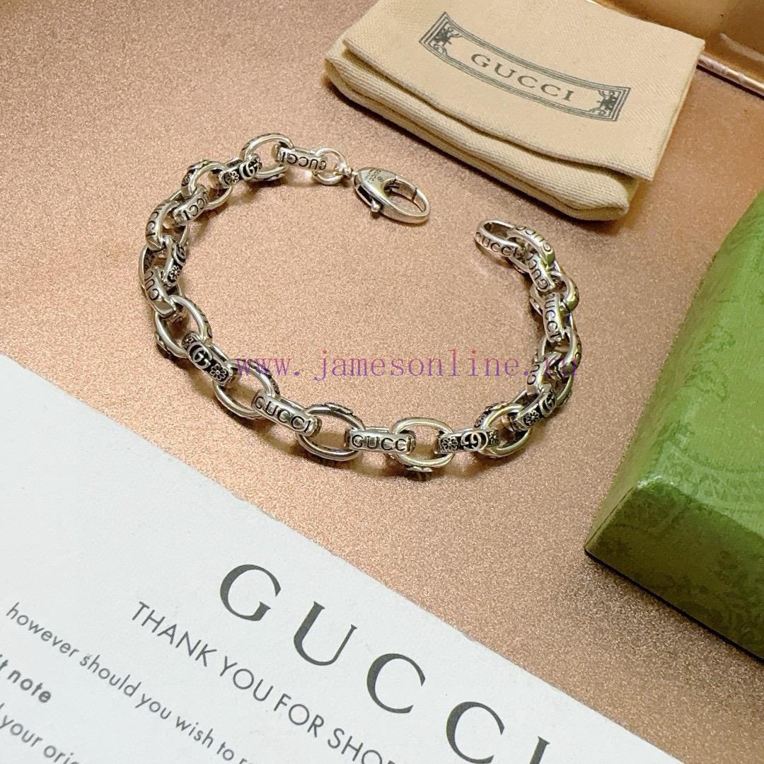 Gucci Recommended 2025 Latest Release Gucci Bracelet Classic Style Exquisite Both Style And Tex 9e4hbren - Image 6