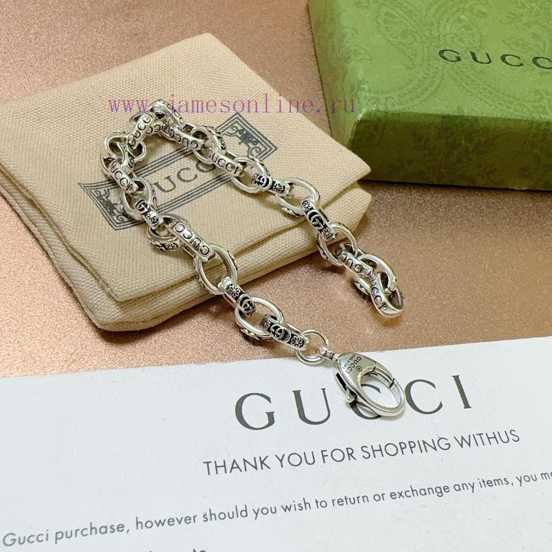 Gucci Recommended 2025 Latest Release Gucci Bracelet Classic Style Exquisite Both Style And Tex 9e4hbren - Image 9