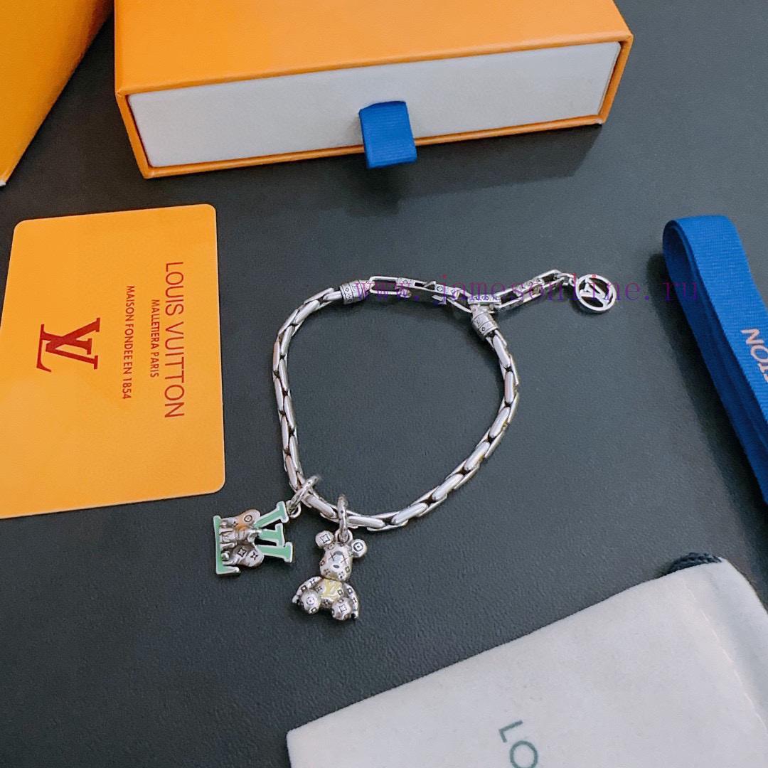 High Quality Louis Vuitton LV Bracelet Original Item New Model Retro Trend Fashion Must-have Su 574setxo - Image 4