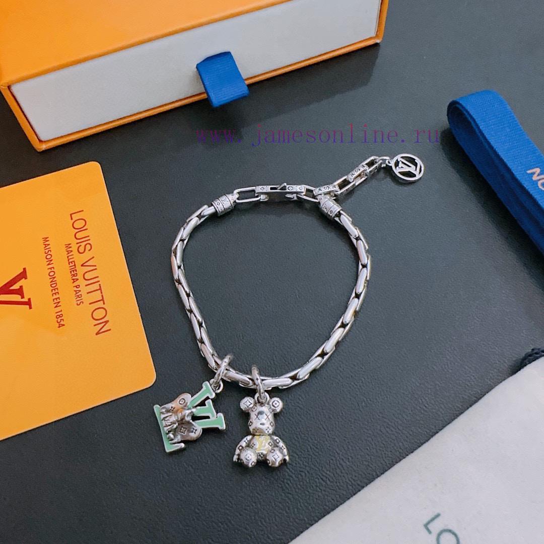 High Quality Louis Vuitton LV Bracelet Original Item New Model Retro Trend Fashion Must-have Su 574setxo - Image 6