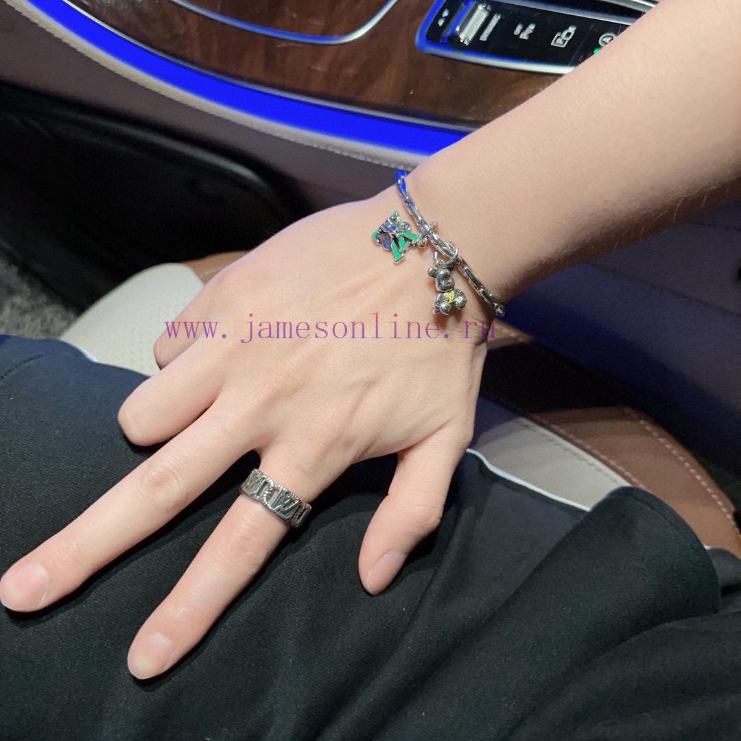 High Quality Louis Vuitton LV Bracelet Original Item New Model Retro Trend Fashion Must-have Su 574setxo - Image 7