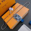 LV Louis Vuitton Necklace Original Single Item New Model Retro Trend Fashion Essential For Both nvnavalz