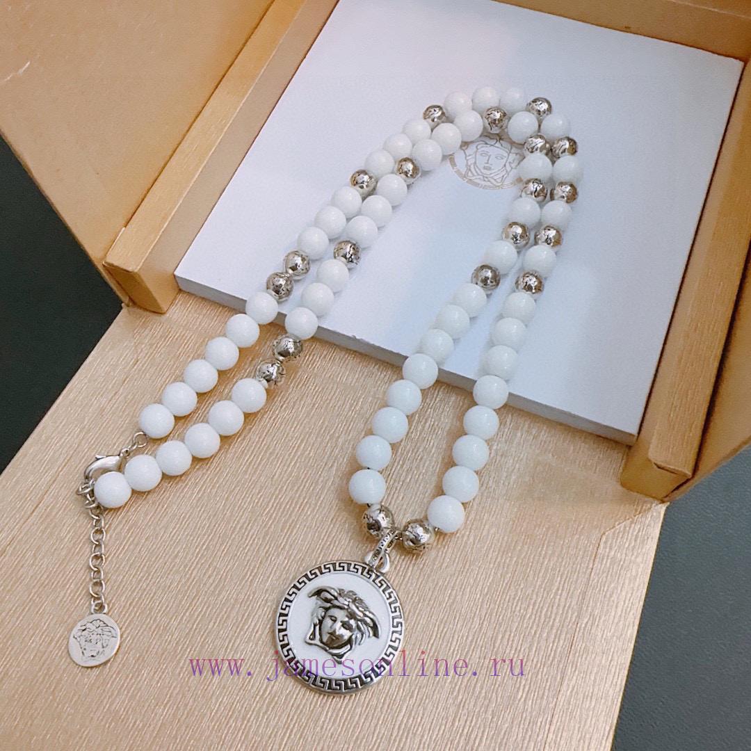 Seiko Versace Agate Necklace Multi Element Agate Thai Silver Style Necklace Quan Zhilong Star S 0r5clu26 - Image 2
