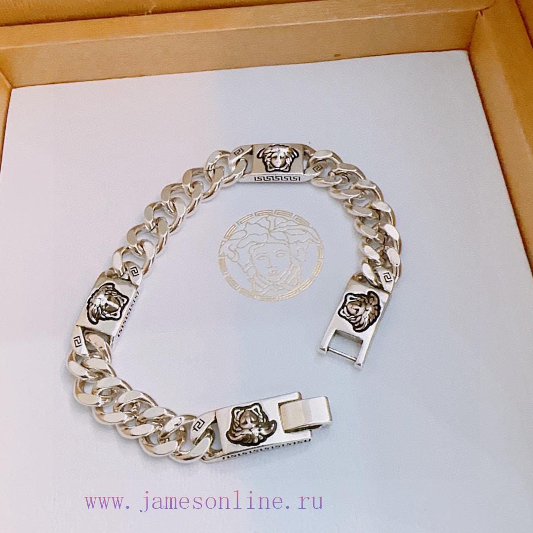 High Quality Versace Bracelet Medusa Avatar Original Single Item New Model Retro Trend Fashion 871bwmsf - Image 2