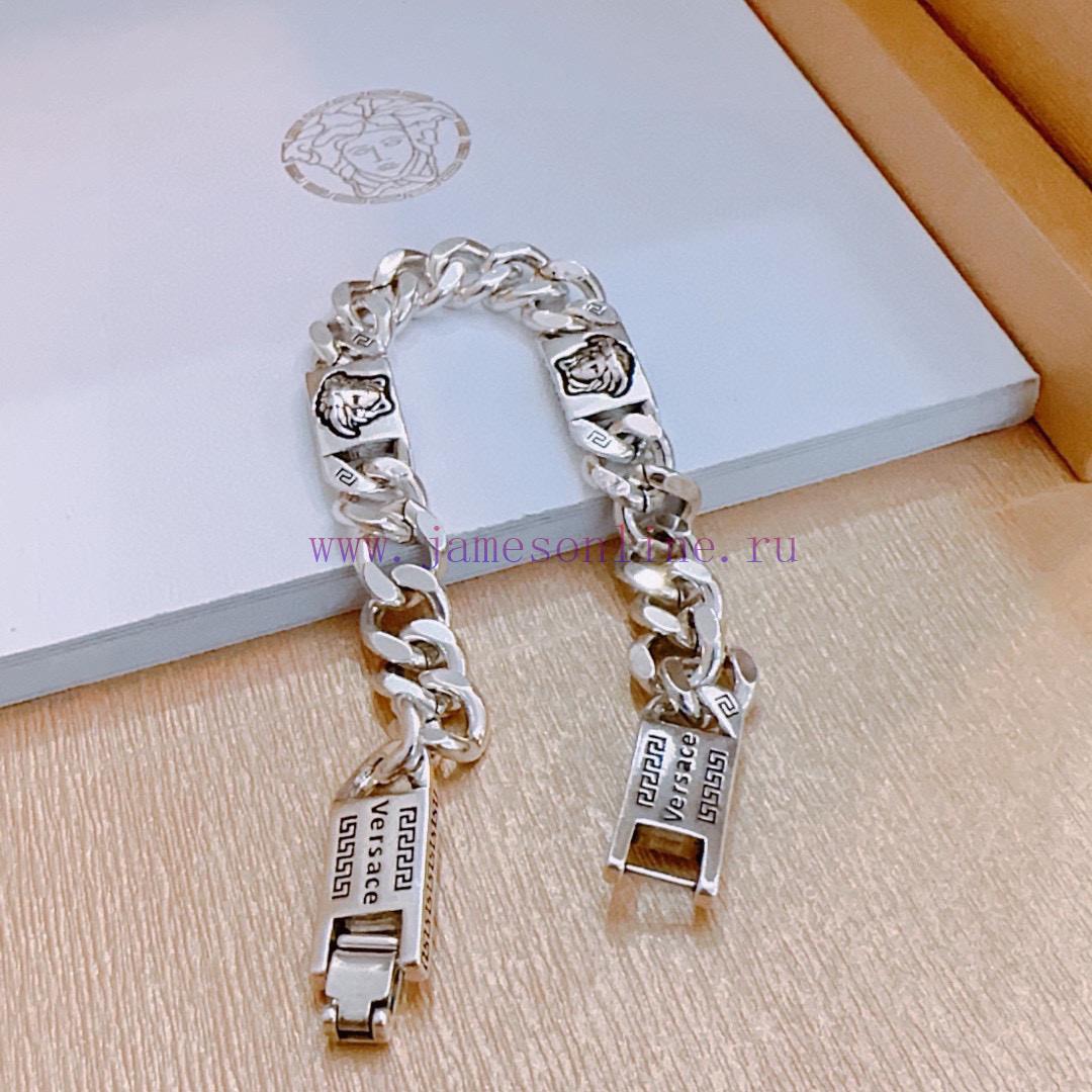 High Quality Versace Bracelet Medusa Avatar Original Single Item New Model Retro Trend Fashion 871bwmsf - Image 4