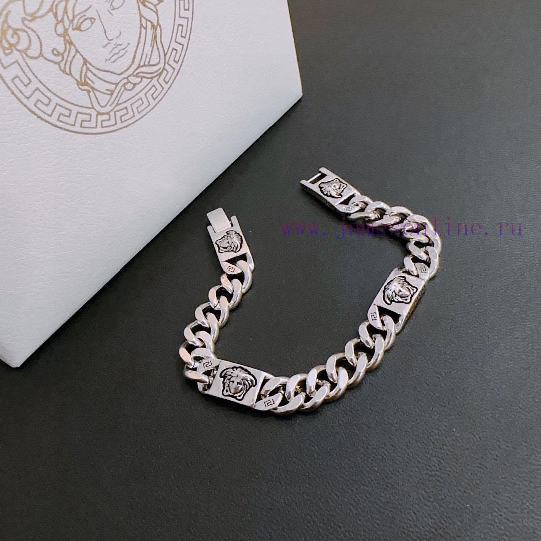 High Quality Versace Bracelet Medusa Avatar Original Single Item New Model Retro Trend Fashion 871bwmsf - Image 7