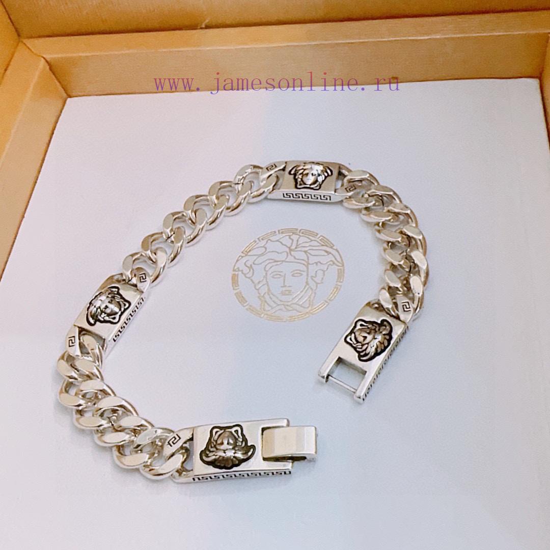 High Quality Versace Bracelet Medusa Avatar Original Single Item New Model Retro Trend Fashion 871bwmsf - Image 9