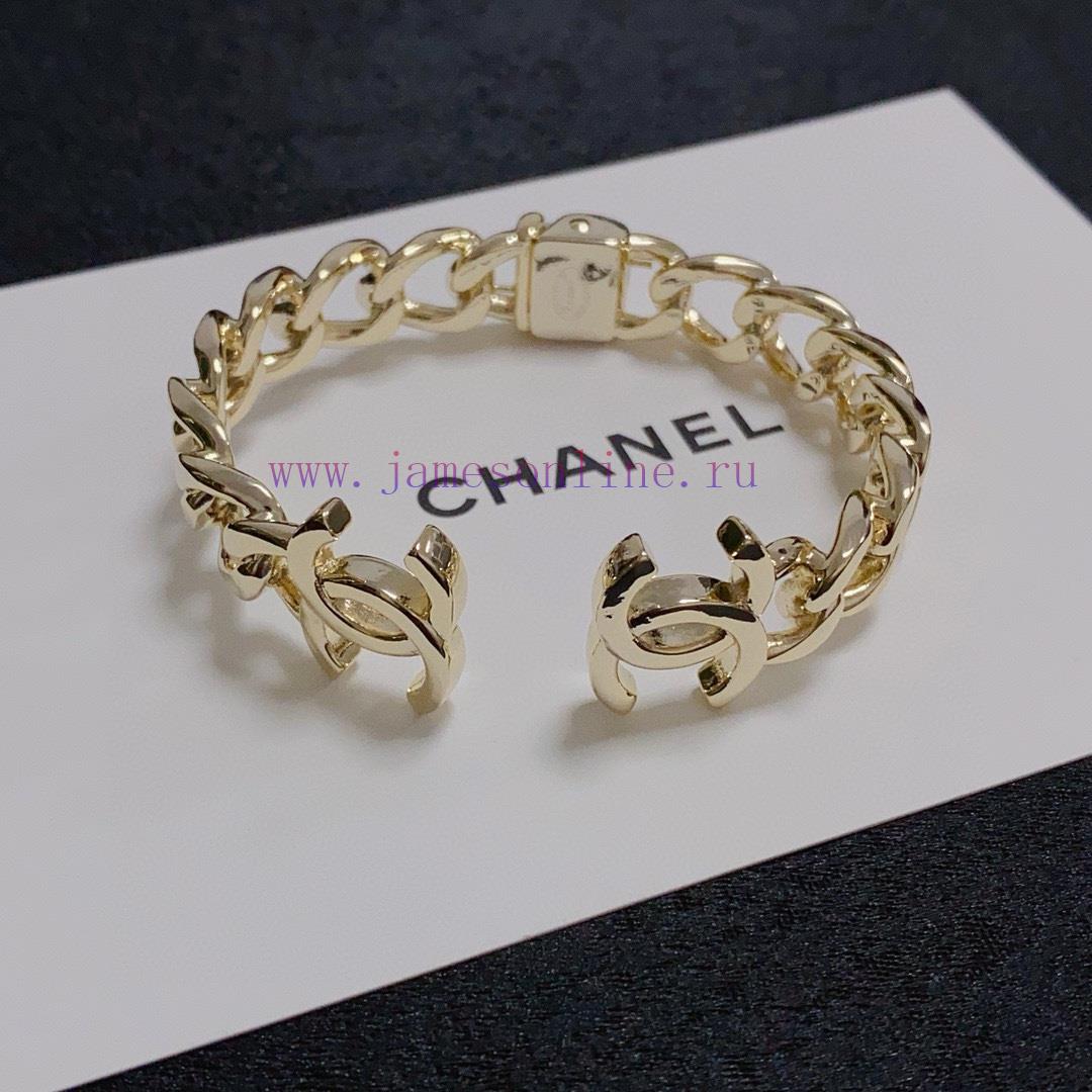 Xiaohongshu Recommends The Popular Chanel New Double Letter Logo Open Spring Bracelet Chanel Hi 2yvn9npq - Image 5