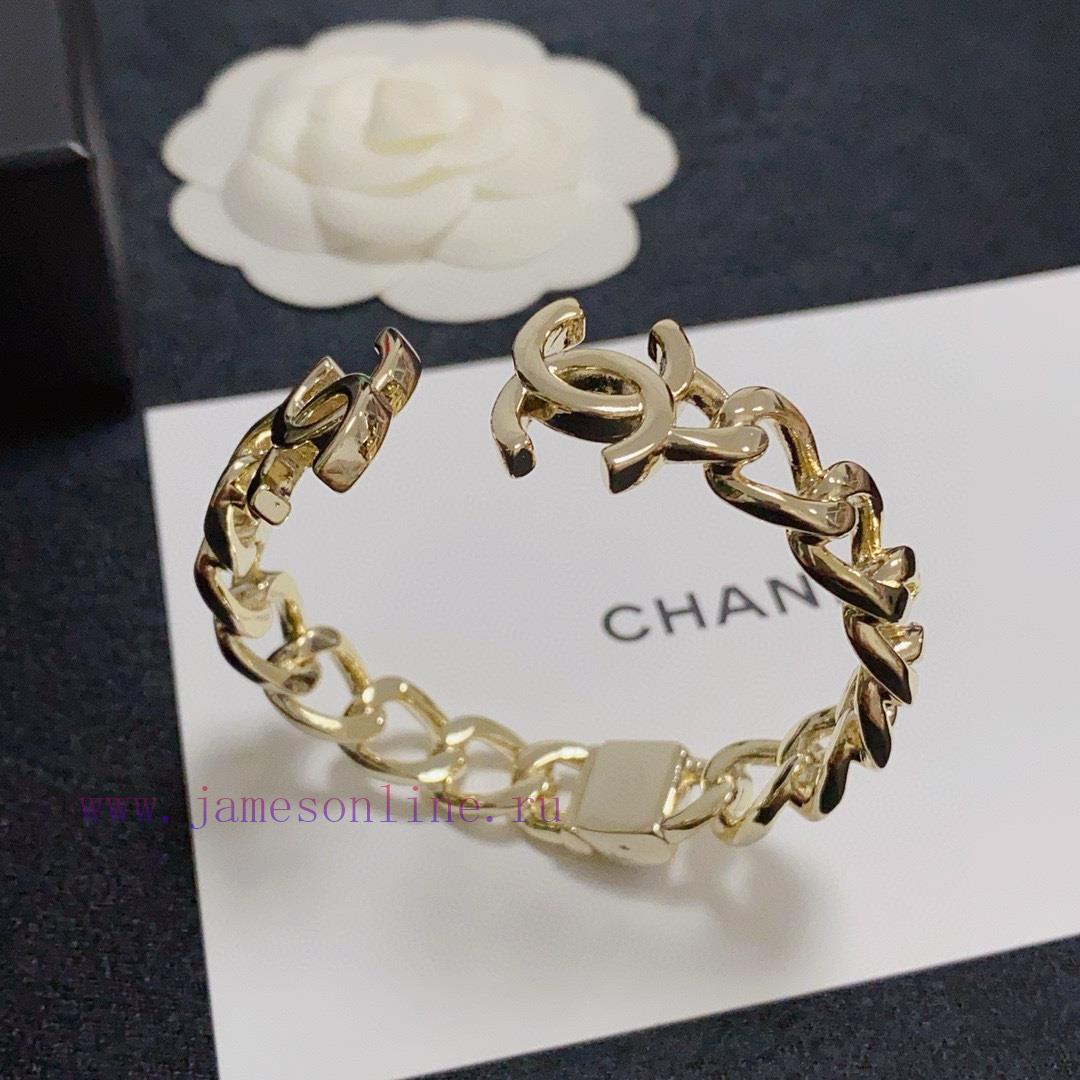 Xiaohongshu Recommends The Popular Chanel New Double Letter Logo Open Spring Bracelet Chanel Hi 2yvn9npq - Image 8