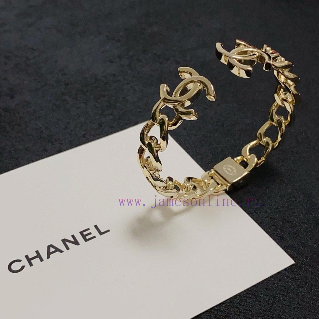 Xiaohongshu Recommends The Popular Chanel New Double Letter Logo Open Spring Bracelet Chanel Hi 2yvn9npq - Image 9