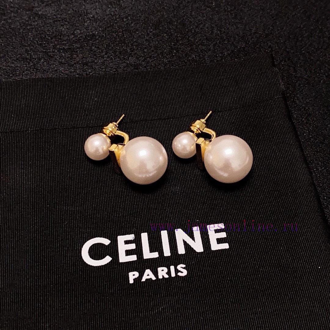 Celine Triumphal Arch Light Pink Pearl Two Ways To Wear Earrings Celine Has Become A Popular El fydemg0f - Image 4