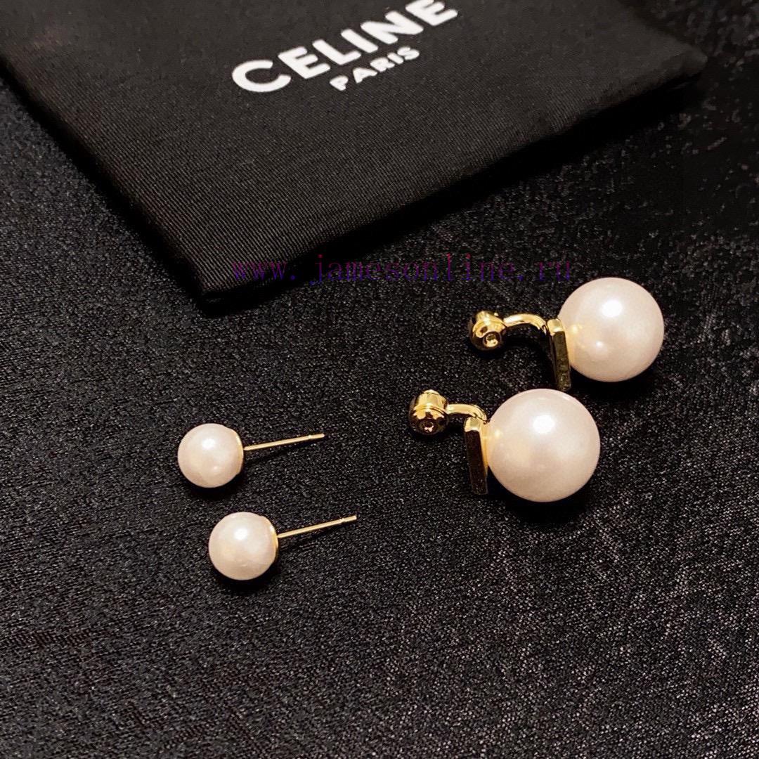 Celine Triumphal Arch Light Pink Pearl Two Ways To Wear Earrings Celine Has Become A Popular El fydemg0f - Image 7