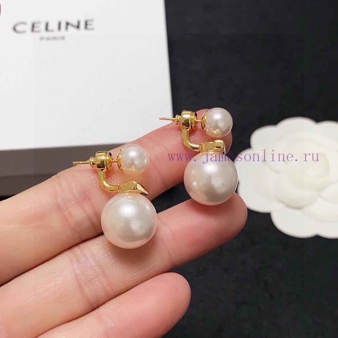 Celine Triumphal Arch Light Pink Pearl Two Ways To Wear Earrings Celine Has Become A Popular El fydemg0f - Image 9