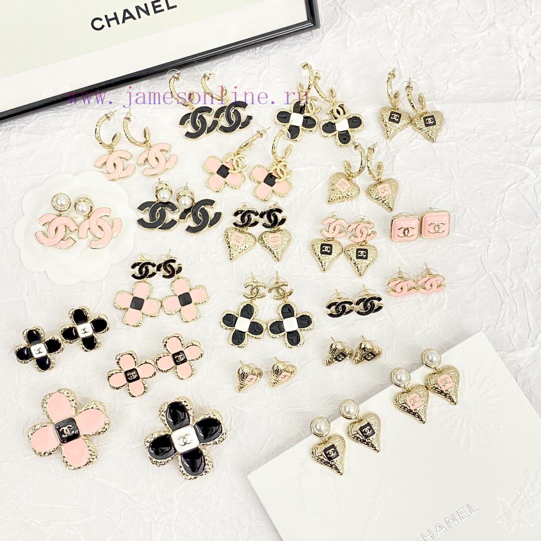 Code E2403Chanel Earrings Hot Selling Item Hits New Consensus ZpCHAN 23K Black Enamel Lava Hear zvkd6ii9 - Image 10