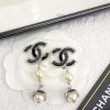 Code E2407Chanel Earrings Sell Well And Become NewCHAN 23 Enamel Double C Pearl Flower Earrings k0gcgqhy