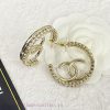 Code E2411Chanel Earrings Hot Selling Item Hits New Consensus ZpCHAN 23 CC Rhinestone Earrings🤡 ij4vq6r4