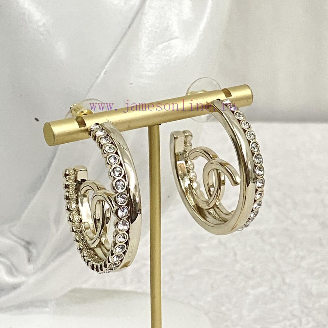 Code E2411Chanel Earrings Hot Selling Item Hits New Consensus ZpCHAN 23 CC Rhinestone Earrings🤡 ij4vq6r4 - Image 5