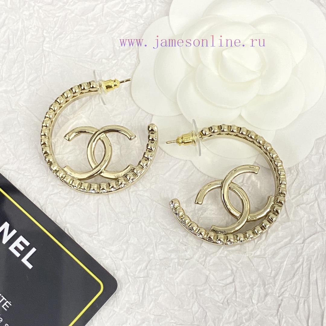 Code E2411Chanel Earrings Hot Selling Item Hits New Consensus ZpCHAN 23 CC Rhinestone Earrings🤡 ij4vq6r4 - Image 7