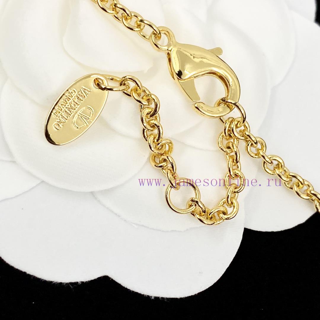 Today's New Code N833Valentino Necklace Hot Selling Item Hits New Market🤒 VAENTINO Rhinestone L kltuy43y - Image 6