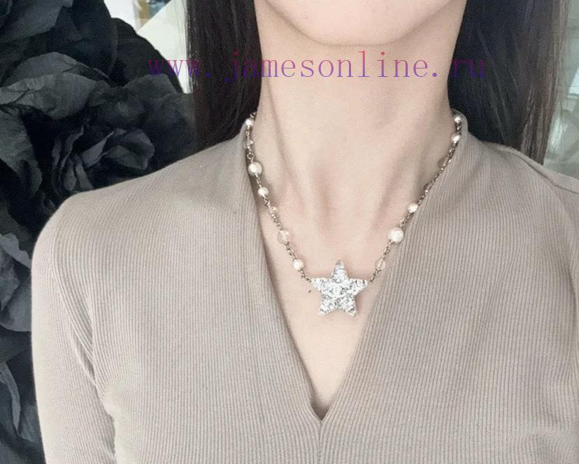 Today's New Code N991Chanel Necklace Sells Well And Hits New HeightsCHAN 25 Acrylic Star Glass l820l3fl - Image 10
