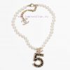 CH * NEL Chanel High Beauty Chanel Choker New Chanel Pearl Necklace Pearls Leave A Feeling Of E jj54q4df