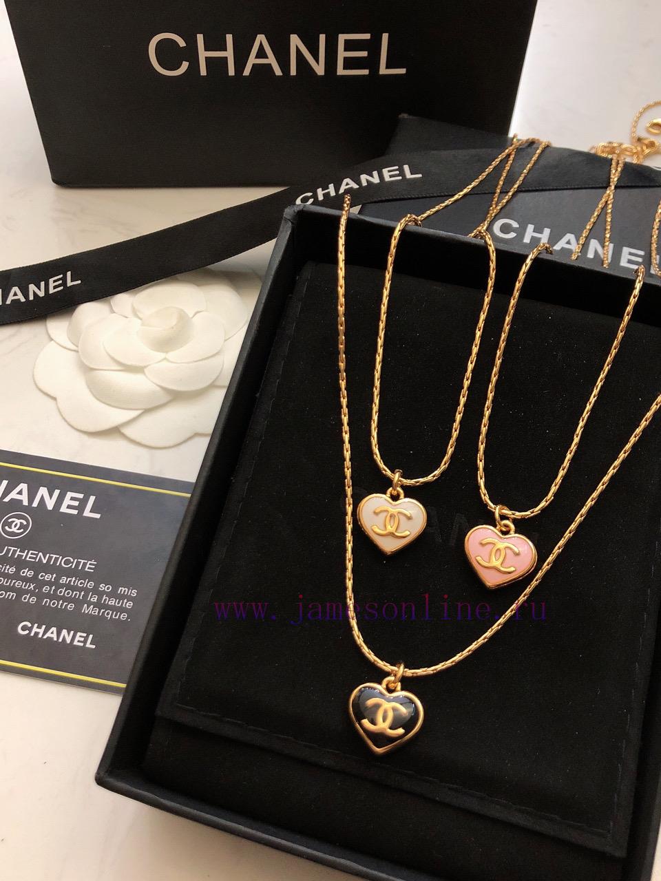 Chanel Peach Heart Mini Necklace 14K Stainless Steel Color Preserved Love Pendant Is Super Pers sgo1g45p