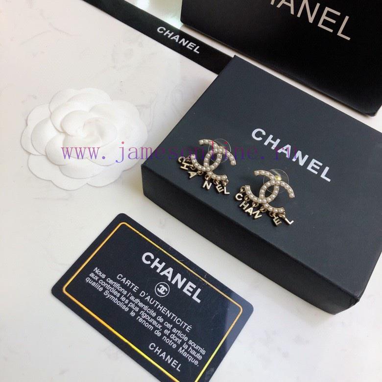 Chanel Chanel ® Chanel Earrings Original Detailed Logo Hot Selling Item On The Market's Top 11 vbt546ic
