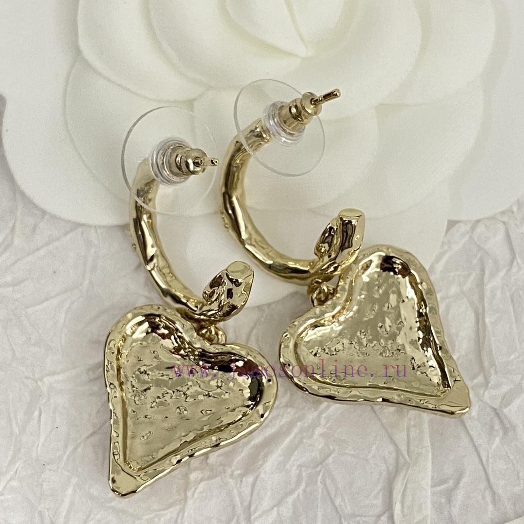 Code E5390Chanel Earrings Hot Selling Item Hits New Consensus ZpCHAN 23K Pink Enamel Lava Heart jub7chuw - Image 8