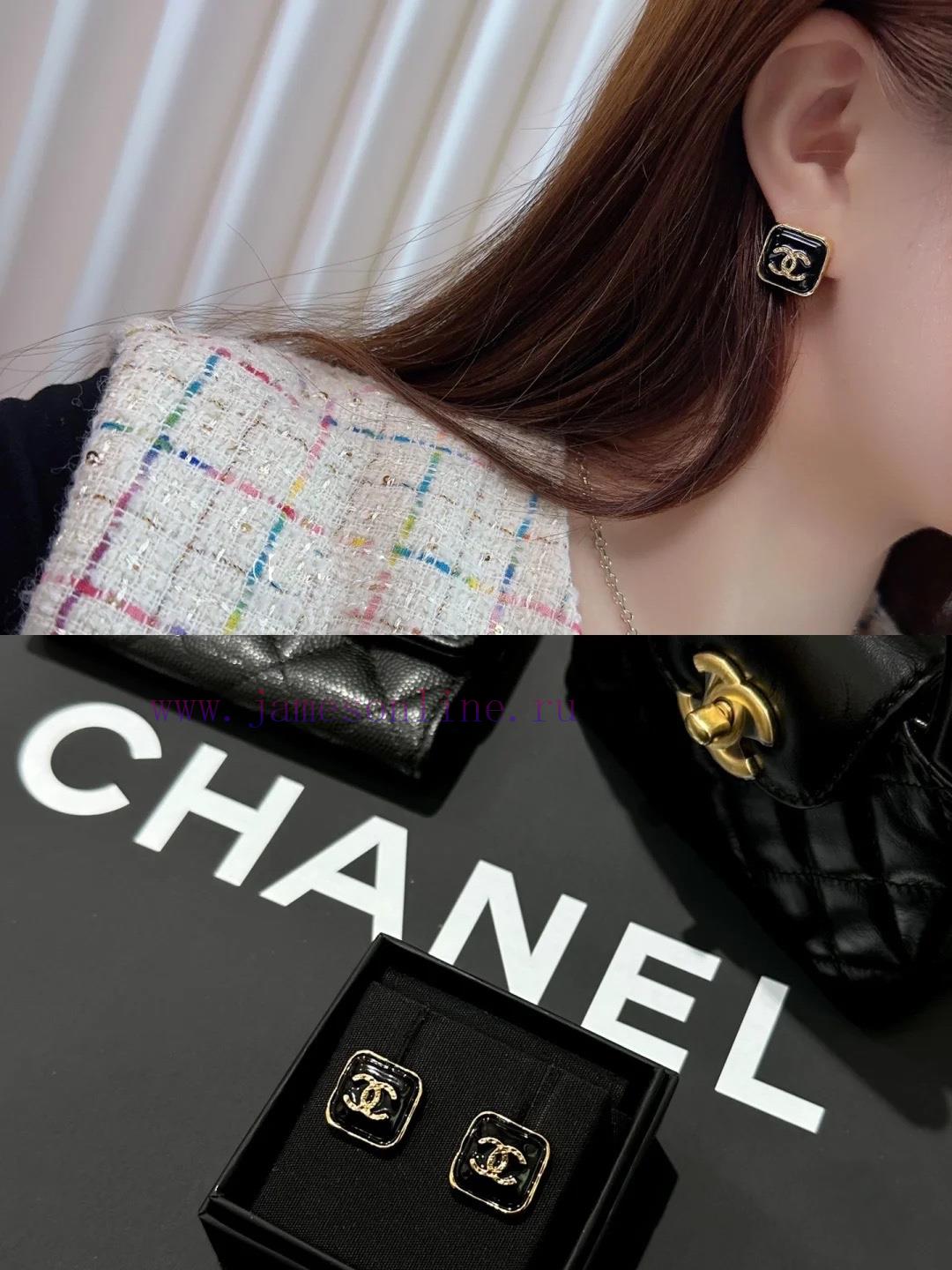 Code E2392Chanel Earrings Hot Selling Item Hits New Consensus ZpCHAN 23K Black Gold Sugar Earri yxa69ucq - Image 7