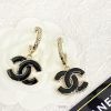Code E2398Chanel Earrings Hot Selling Item Hits New Consensus ZpCHAN 23 Enamel Black Gold Doubl lxfay22u