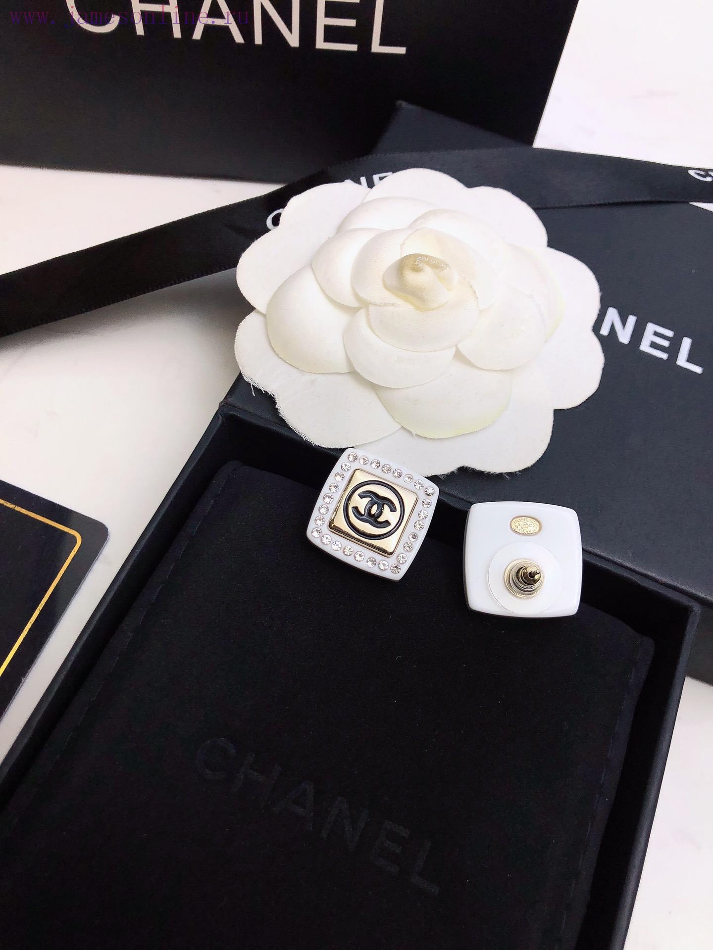 Chanel Spring Fragrance Flower Earrings Chanel 22 Spring New Square Resin Earrings Super Suitab 0ztd7gku