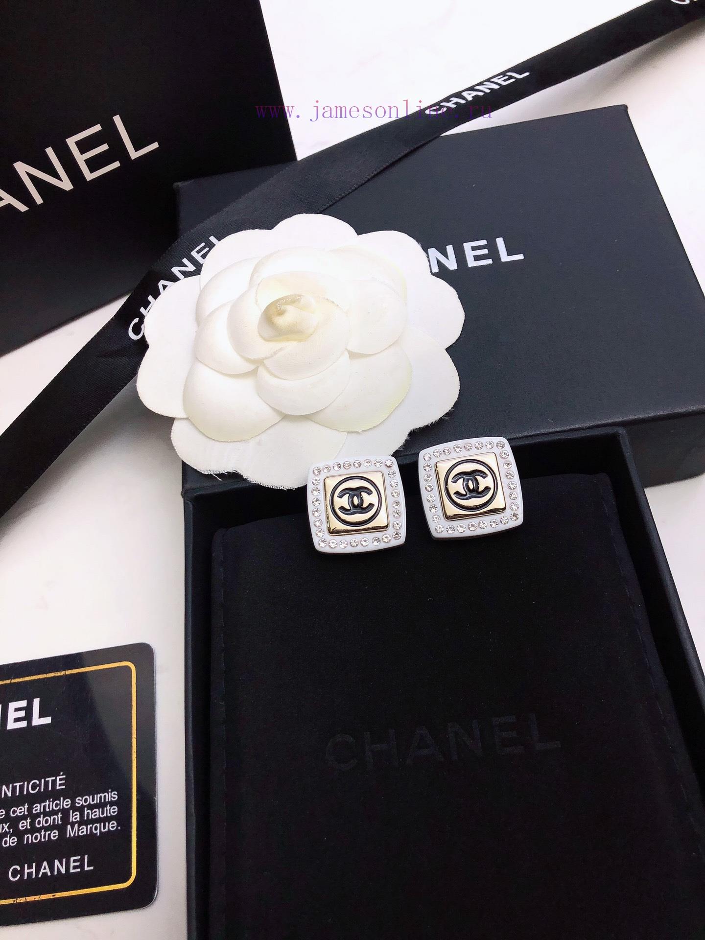 Chanel Spring Fragrance Flower Earrings Chanel 22 Spring New Square Resin Earrings Super Suitab 0ztd7gku - Image 6