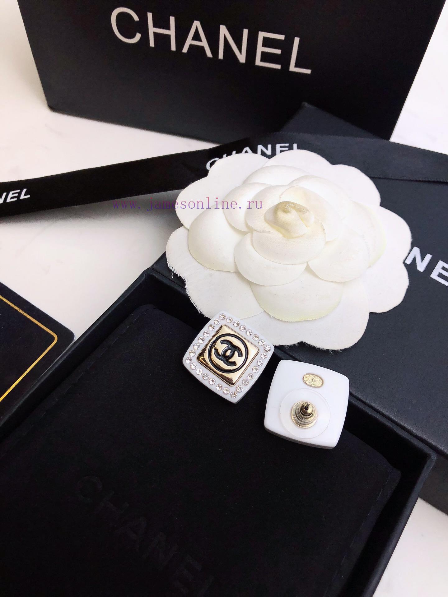 Chanel Spring Fragrance Flower Earrings Chanel 22 Spring New Square Resin Earrings Super Suitab 0ztd7gku - Image 7
