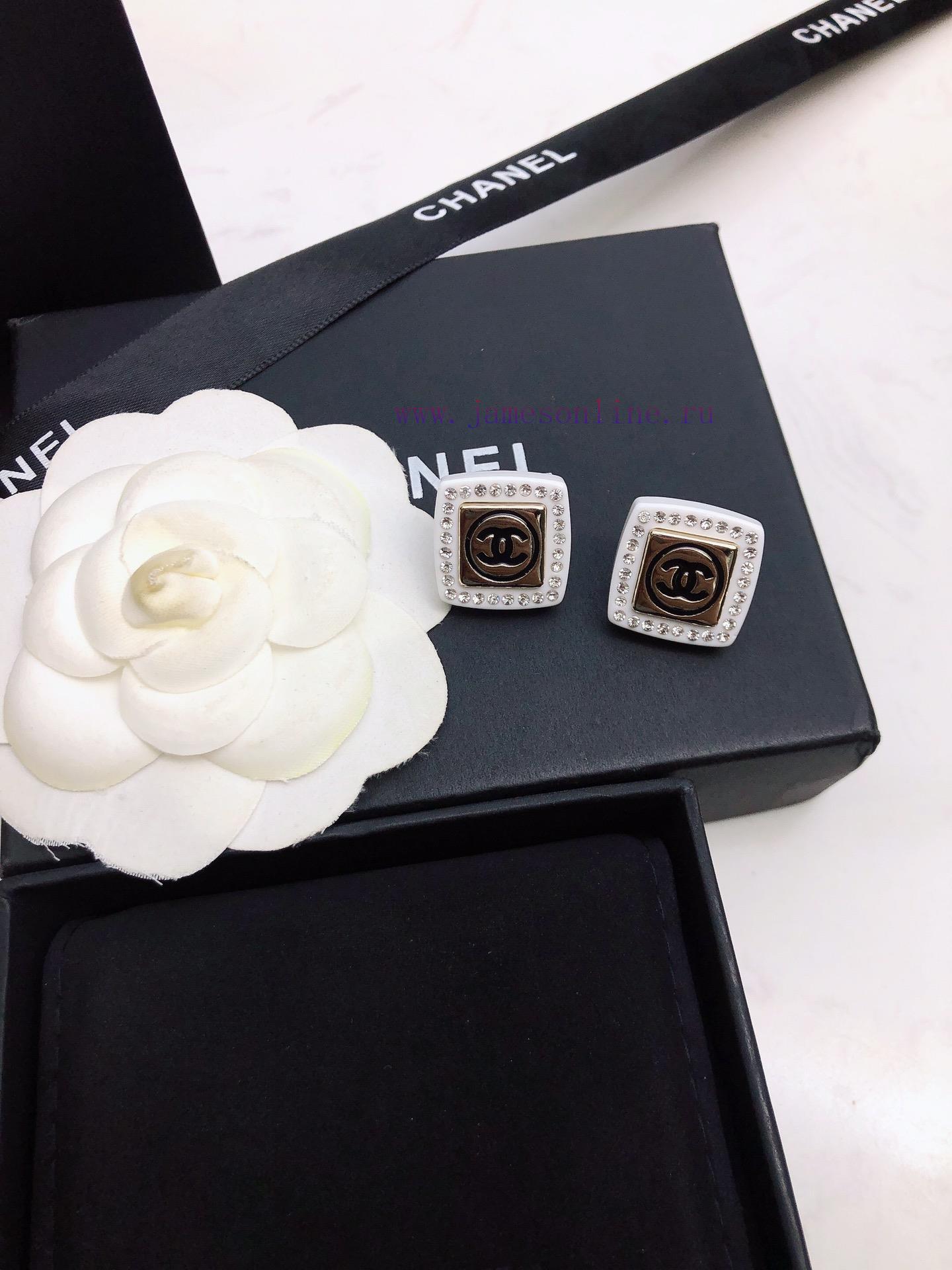 Chanel Spring Fragrance Flower Earrings Chanel 22 Spring New Square Resin Earrings Super Suitab 0ztd7gku - Image 8