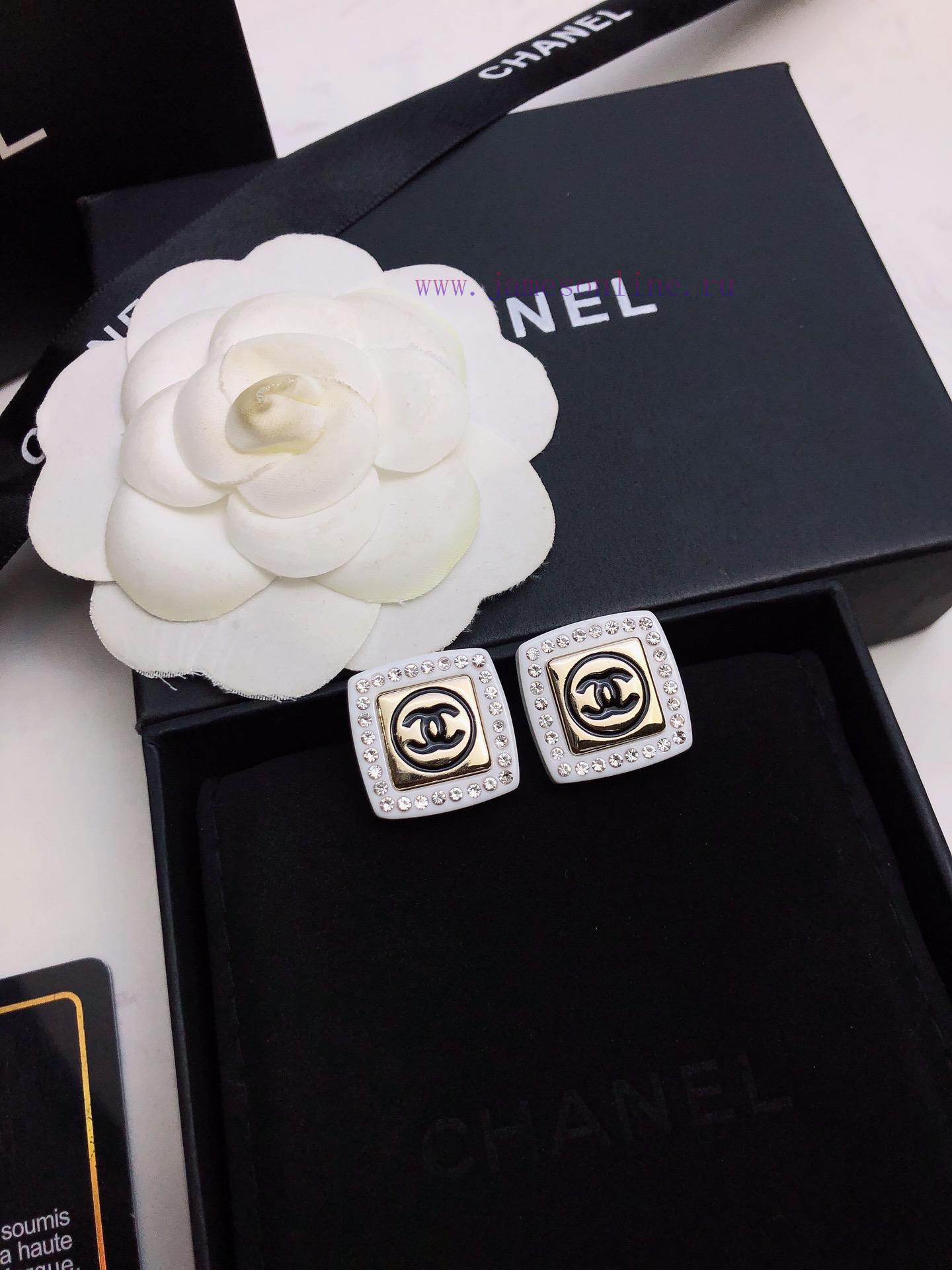 Chanel Spring Fragrance Flower Earrings Chanel 22 Spring New Square Resin Earrings Super Suitab 0ztd7gku - Image 10